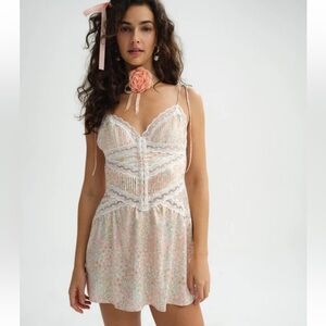 For Love and Lemons Farrah Slip Dress